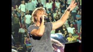 Bon Jovi In These Arms live from France 2010 [upl. by Naimed]