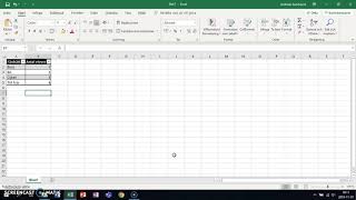 Tabell i Excel grund [upl. by Nnyre]