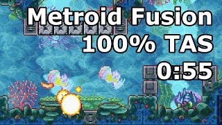 TAS GBA Metroid Fusion quot100quot in 135193 055 ingame by BioSpark [upl. by Norehc]