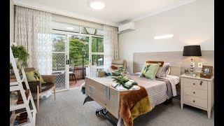 Killarney Vale Care Community  Virtual tour of a single bedroom [upl. by Sheppard127]