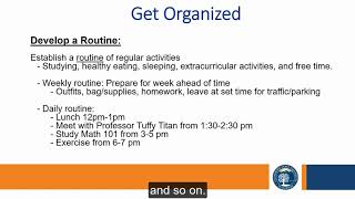 Organization amp Time Management  DSS Study Skills Series [upl. by Smiga302]