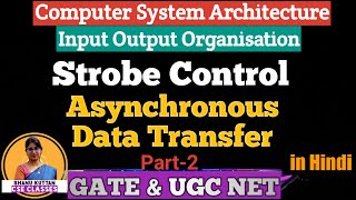 L45 Strobe Control  Asynchronous Data Transfer  Part 2  Computer Architecture  COA  CSA [upl. by Ahsiemat]