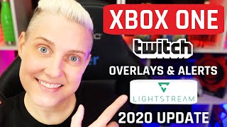 Lightstream Studio 2020 Update  Xbox One Console Overlays amp Alerts on Twitch [upl. by Paderna]