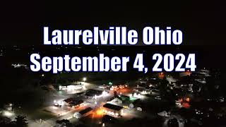 Nighttime over Laurelville Ohio on September 4 2024 [upl. by Eniac]