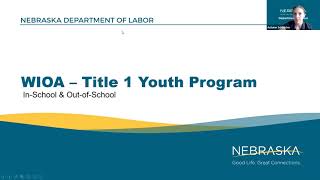 WIOA Title I Youth Program [upl. by Arah]