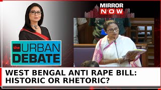 West Bengal Assembly Passes AntiRape Bill CMs Genuine Concern Or Pressure Move  Urban Debate [upl. by Denice]