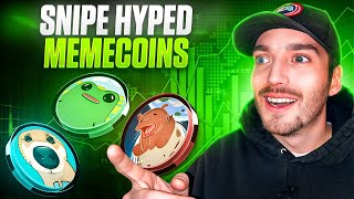 Memecoin Millionaire Shares the BEST Tool To SNIPE Memecoins and Analyze the Market [upl. by Aileve]