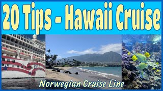 20 Tips for Your Hawaii Cruise Vacation 7day Norwegian [upl. by Irotal763]