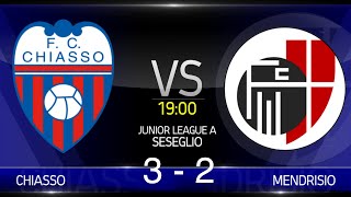 Chiasso VS Mendrisio Junior League A 202021 [upl. by Solenne]