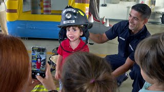 Lajes Field Fire Department Visit [upl. by Ardnatal208]