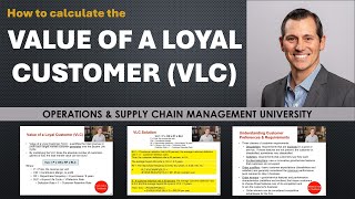 How to calculate the Value of a Loyal Customer VLC [upl. by Cressida970]