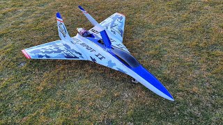 Graupner Hotspot II 2nd Flight RC Turbine Jet Jetcat P160 [upl. by Aisanat]