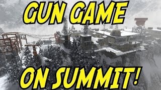 GUN GAME ON BLACK OPS SUMMIT  Custom Zombies quotSKI RESORTquot CoD WaW Custom Zombies [upl. by Einnaj]