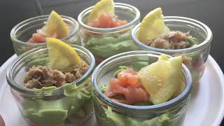 Recette Verrines d’avocat [upl. by Idelle]