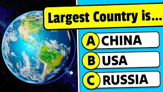 How Good is Your Geography Knowledge 🌎🧠🤔 Geography General Knowledge Trivia Quiz [upl. by Atteuqnas937]