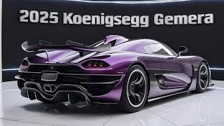 2025 Koenigsegg Gemera Unveiling the Future of Hypercars [upl. by Rolfe]