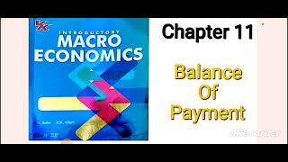 Macroeconomics Class 12 Chapter 12 BALANCE OF PAYMENT Part 1economicsclass 12 economics [upl. by Cis167]