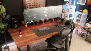 How to Build a Budget Desk Setup from IKEA  Amazon [upl. by Casimir]