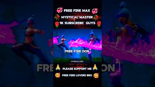 Mystical Master  Free Fire MAX   DJ gemar  best 💪☠️trending shortsfeed gaming freefire [upl. by Castora]