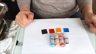 Efcolor Transparent Enamel Review and Demo by Tracey Jones [upl. by Nniuqal]