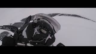 2021 skidoo backcountry 600 efi first rip [upl. by Akedijn]