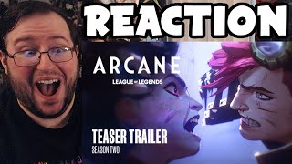 Gors quotArcane Season 2 Teaser Trailerquot REACTION YES [upl. by Trebreh416]