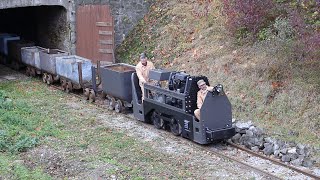 GrubenbahnFahrten am Schröderstollen 2019 [upl. by Jamima255]