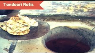 Indian Street Food  Making of Tandoori Roti at Punjabi Dhaba  IndianFoodies [upl. by Howlan]