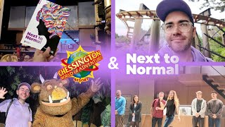 a theme park and theatre vlog I went to CHESSINGTON and NEXT TO NORMAL in the West End [upl. by Dacey]