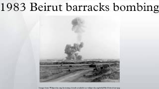 1983 Beirut barracks bombing [upl. by Adlemy555]