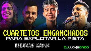 CUARTETOS ENGANCHADOS 2024 EUGE QUEVEDO LUCK RA LA KONGA Q LOKURA  DJ LUCAS MATEO 15 AÑOS [upl. by Perice787]