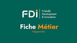 Fiche Métier  Magasinière [upl. by Euv]