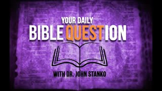 Your Daily Bible QUESTion  October 4  Jonah [upl. by Berck]