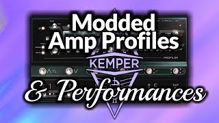 Kemper Stage Modded Amp Profiles amp Performances  by Glenn Delaune [upl. by Ativet625]