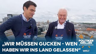 POLITIKERGRILLEN Jan Philipp Burgard und Wolfgang Kubicki zur Lage der AmpelRegierung [upl. by Fortuna]