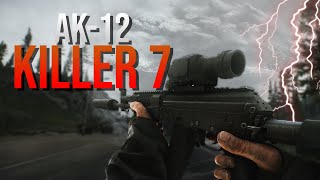 CONQUISTA KILLER 7 COM AK12  ESCAPE FROM TARKOV [upl. by Ahsieit]