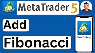 How to Add Fibonacci fibonacci retracement Levels in MetaTrader 5 MT5 Mobile App  Easy to Follow [upl. by Clair289]