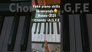 Easy peasy notes piano pianolessons tips pianomusic pianochordspianochords [upl. by Aniram]