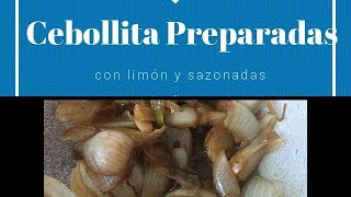 Cebollas preparadas [upl. by Neille775]