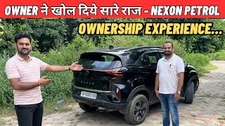 Tata Nexon Petrol 2024  Nexon Facelift Ownership Review Hindi [upl. by Adnael]