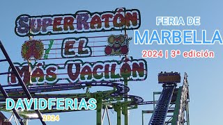 Super Ratón El Más Vacilón  Feria de Marbella 2024 🎡 DavidFerias 🎡 [upl. by Llerahs]