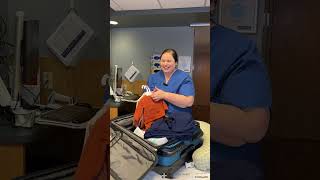 Whats in my Hospital Bag as a Pregnant OB Nurse short pregnancy hospitalbag [upl. by Field]