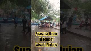 Saat Hujan Di Kolam Renang Firdaus Indramayu [upl. by Grizel]