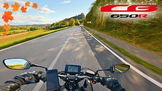 2024 Honda CB650R  Relaxing Autumn POV Ride  Beginner Rider [upl. by Goody]