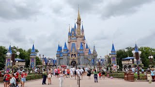 Magic Kingdom 2024 Walkthrough Experience w Rides in 4K  Walt Disney World Florida July 2024 [upl. by Rebmeced]