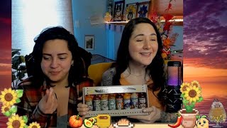 🧡🔥 8 Pack Torchbearer Sauces challenge w mushiinoodle 💛 [upl. by Dorcia]