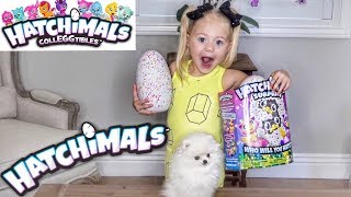 EVERLEIGH OPENS HATCHIMALS SURPRISE WHICH HATCHIMALS DID SHE GET [upl. by Shelby]