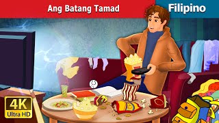 Ang Batong Tamad  The Lazy Boy in Filipino  FilipinoFairyTales [upl. by Maurili668]