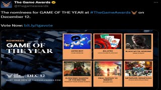 Game Award Nominations Are Interesting [upl. by Gonzalo]