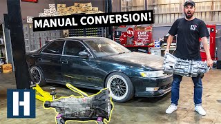 Auto to Manual Swap Twin Turbo JDM Sleeper Goes Five Speed Ultimate Daily Driver [upl. by Bergeron]